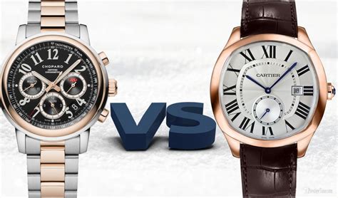 Chopard VS Cartier Watches .